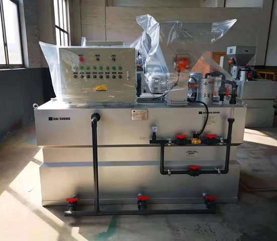 Fully Automatic pH Adjustment and Flocculent Dosing System