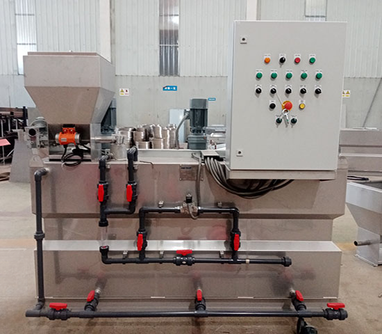 Fully Automatic pH Adjustment and Flocculent Dosing System