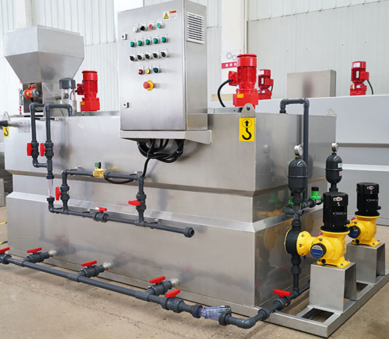 Fully Automatic pH Adjustment and Flocculent Dosing System