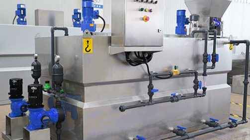 Fully Automatic pH Adjustment and Flocculent Dosing System