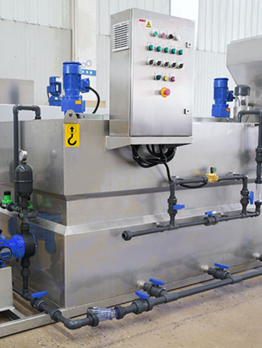Fully Automatic pH Adjustment and Flocculent Dosing System