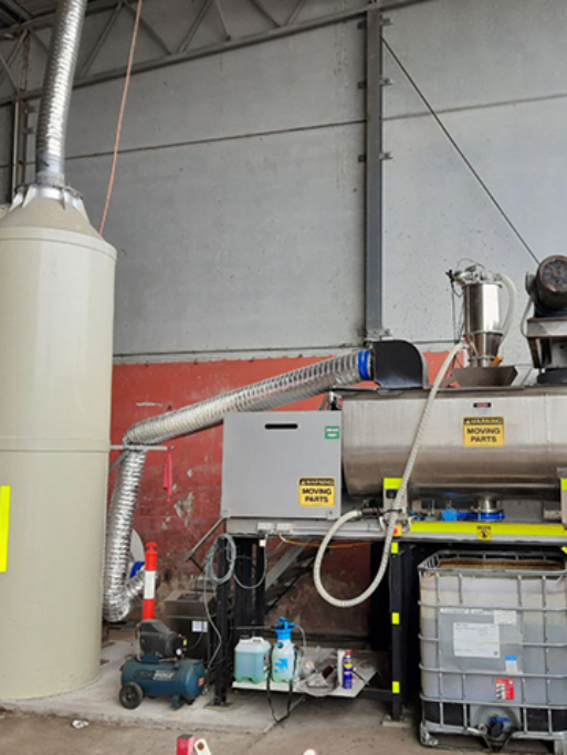 Dust Scrubber and Air Cleaning System