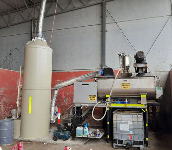 Dust Scrubber and Air Cleaning System