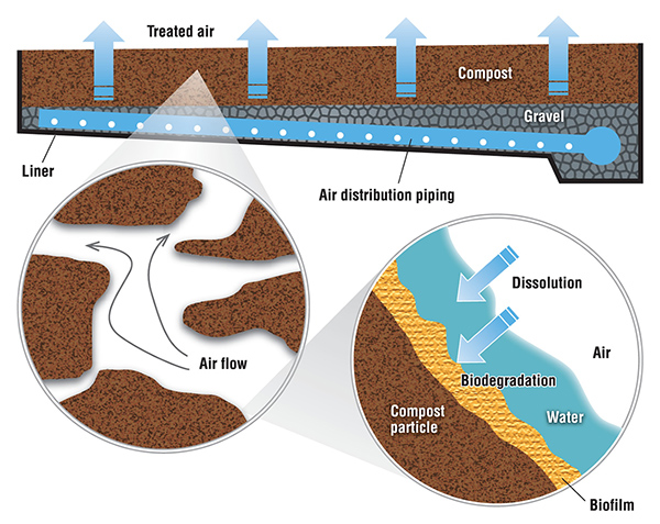 Odour control- Biofiltration