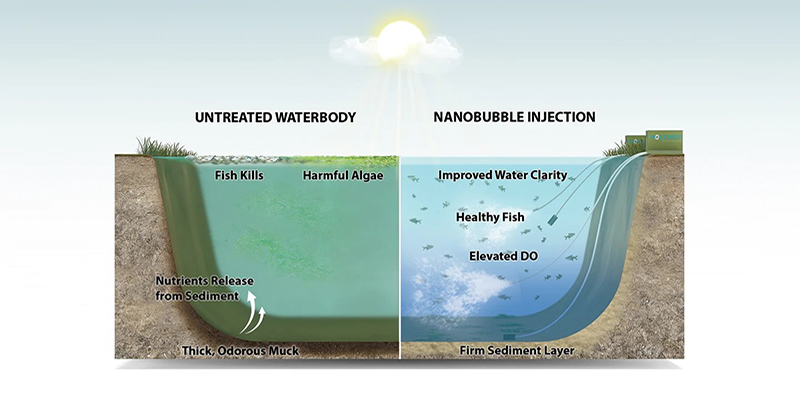 Nanobubble Generators in Wastewater Treatment
