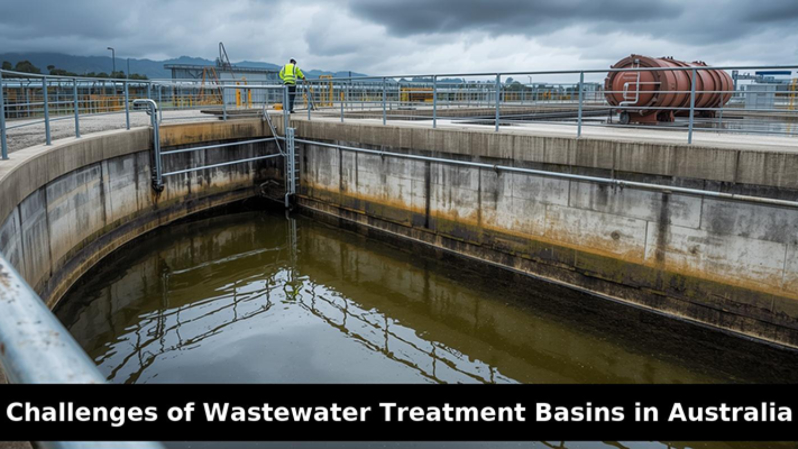 Wastewater Treatment Basins in Australia