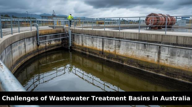 Wastewater Treatment Basins in Australia