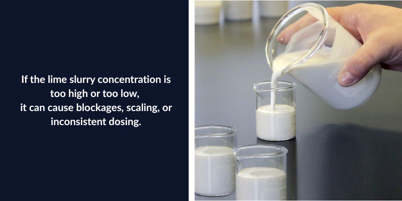 lime slurry: Lime Dosing System in water treatment 